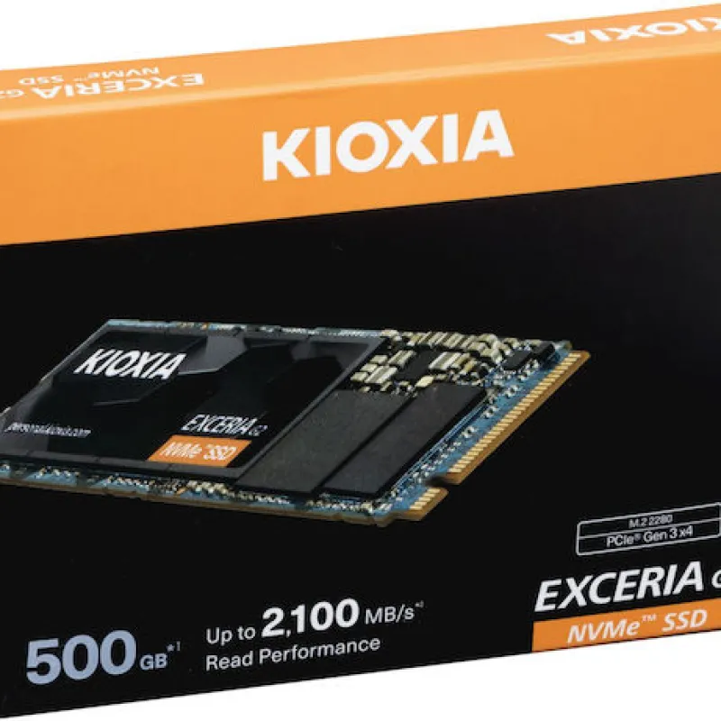 KIOXIA EXCERIA 500 GB NVMe SSD 2100 MB/s