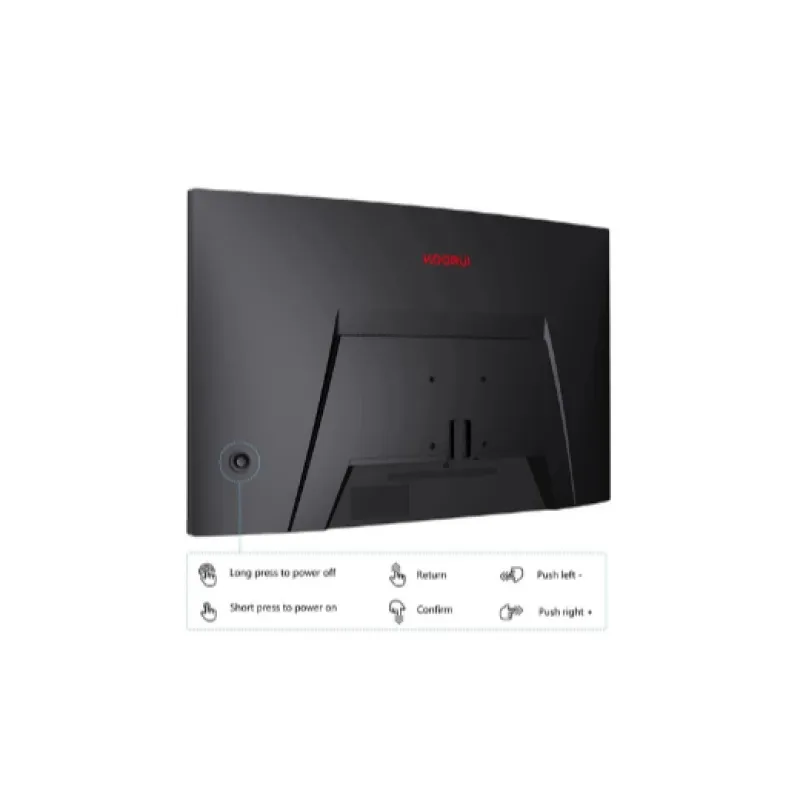 KOORUI 27 INCH 27E6QC CURVED 144Hz GAMING MONITOR 1MS 2K