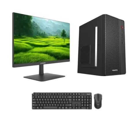 LANSMAN DESKTOP PC i3-12100F 8GB 512 GB SSD 2GB GT610 FDOS 21.5 INCH 100HZ MONITOR KEYBOARD AND MOUSE