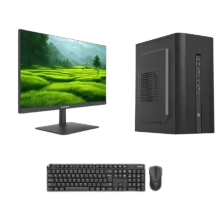 LANSMAN DESKTOP PC RYZEN5-5500 8GB 512 GB SSD 2GB GT610 FDOS 21.5 INCH 100HZ MONITOR KABLOSUZ KLAVYE MOUSE