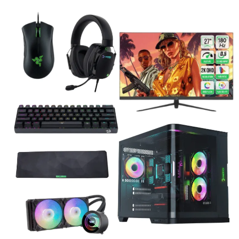 LANSMAN GAMING BUNDLE CORE i7-12700F 32 GB DDR5 RAM 16GB RTX5070Ti 1TB SSD 850W