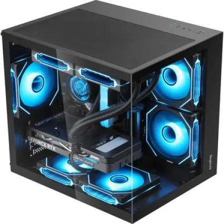 LANSMAN Gaming PC AMD Ryzen 5-7500F 16 GB DDR5 8 GB RTX 5050 1 TB SSD 650W
