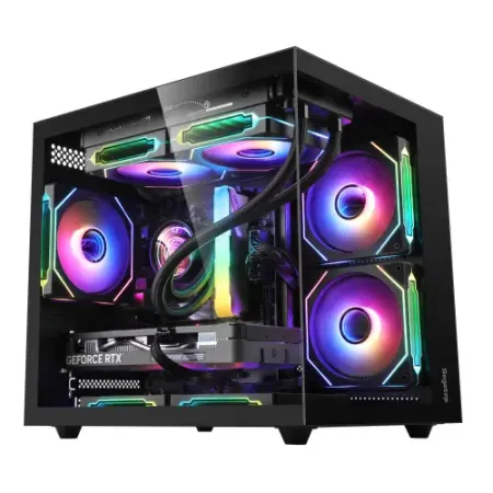 LANSMAN Gaming PC AMD Ryzen 5-7500F 16 GB DDR5 RAM 8 GB RTX5050 1 TB SSD 650W