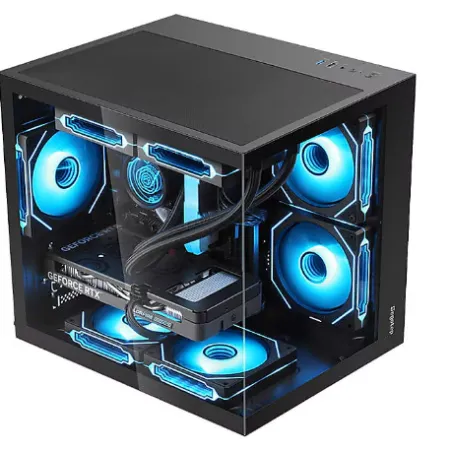 LANSMAN Gaming PC AMD Ryzen 5-7500F 16 GB DDR5 RAM 8 GB RTX5050 1 TB SSD 650W