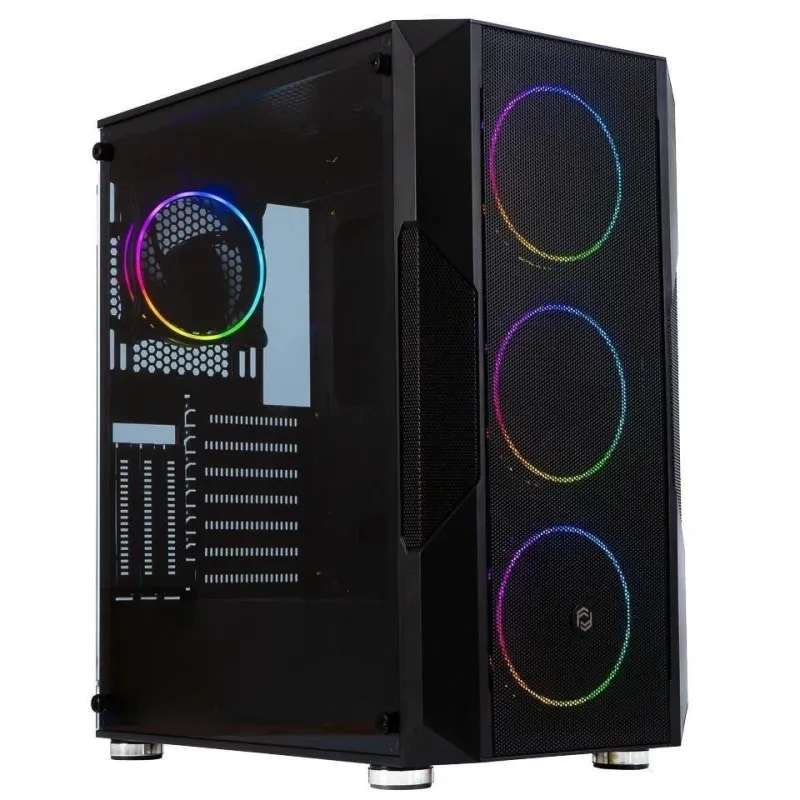 LANSMAN Gaming PC AMD Ryzen 5-7500F 32 GB DDR5 12 GB RTX4070 SUPER 1TB SSD 750W