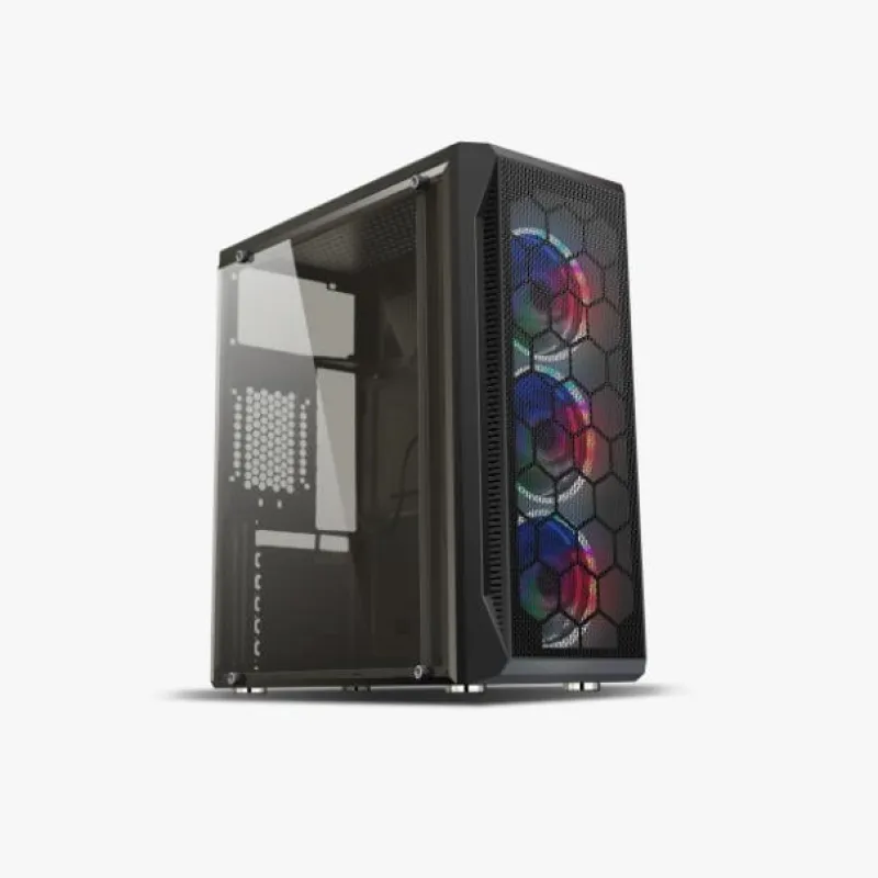 LANSMAN Gaming PC i3-13100F 16 GB DDR5 RAM 8 GB RTX 3050 512 GB SSD 600W
