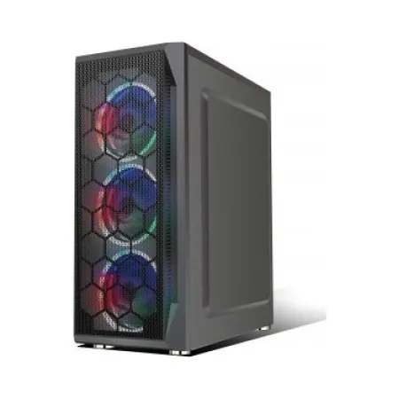 LANSMAN Gaming PC Ryzen 5 5500-4 GB RX 550-16 GB DDR4 RAM-512 GB SSD NVMe