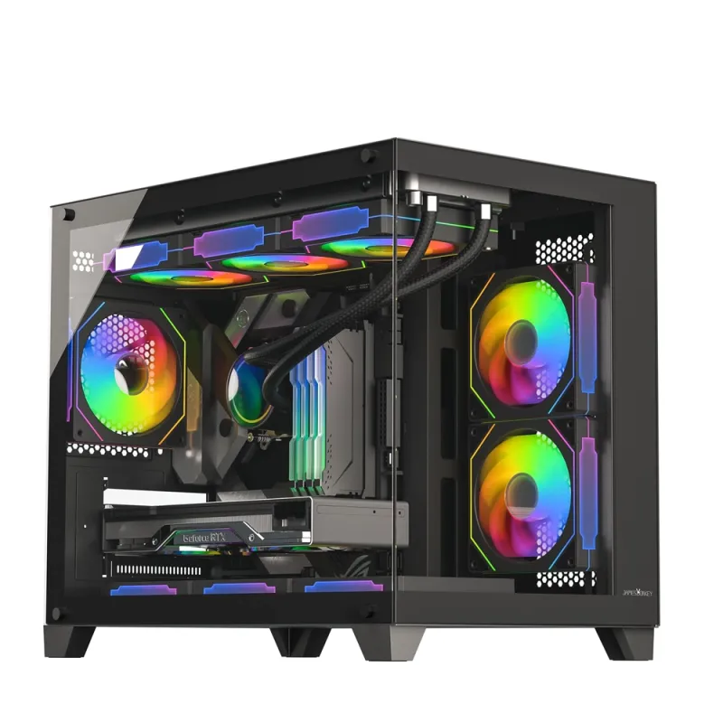 LANSMAN Gaming PC Ryzen5-7500F 32 GB RAM 1 TB SSD RTX 5060Ti 750W