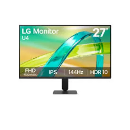 LG 27 27U411B-B 5MS 144HZ VGA HDMI IPS MONITOR