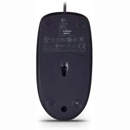 LOGITECH M100 WIRED MOUSE BLACK