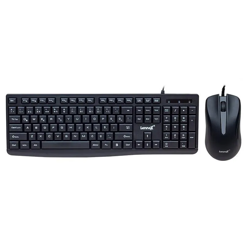 LOGITECH MK120 MOUSE KLAVYE SET KABLOLU