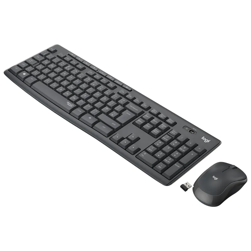 LOGITECH MK295 KABLOSUZ MOUSE KLAVYE SİYAH