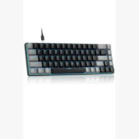 MAGEGEE MK-BOX %60 Kablolu Mekanik Red Switch Türkçe Q Gri-Siyah Gaming Klavye