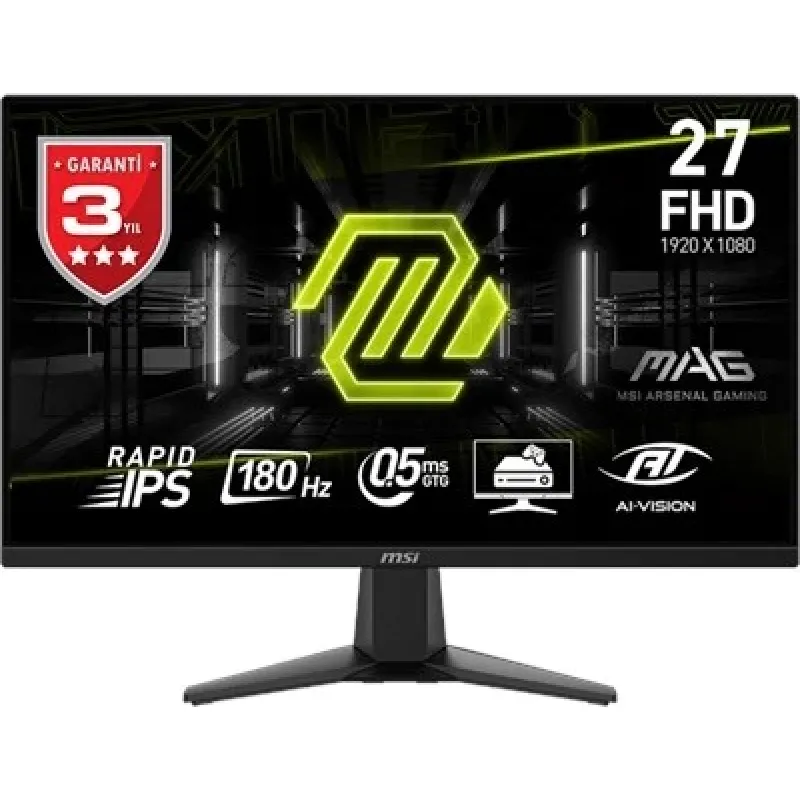 MSI 27" MAG 275F FLAT RAPID 180Hz  IPS 0.5Ms ADAPTIVE-SYNC FHD MONITOR