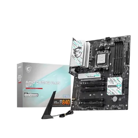 MSI B840 GAMING PLUS WIFI DDR5 8000MT/S 1XHDMI 2XM.2 ATX AM5