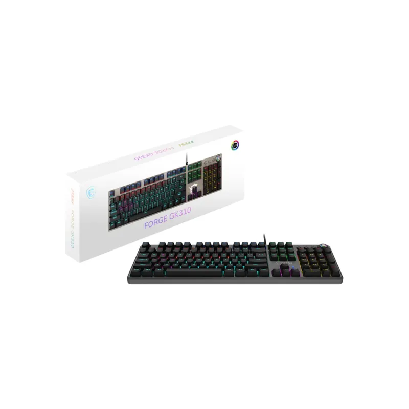 MSI FORGE GK310 RED SWITCH MEKANİK KLAVYE
