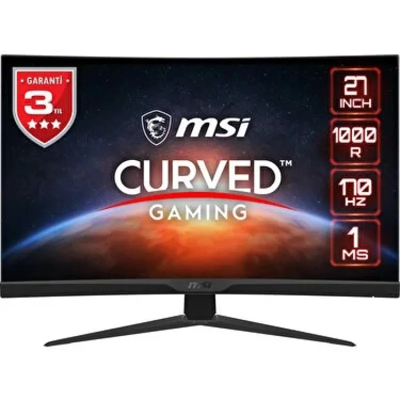 MSI G27C4 E3 1MS 180HZ FHD CURVED MONITOR 27 INCH