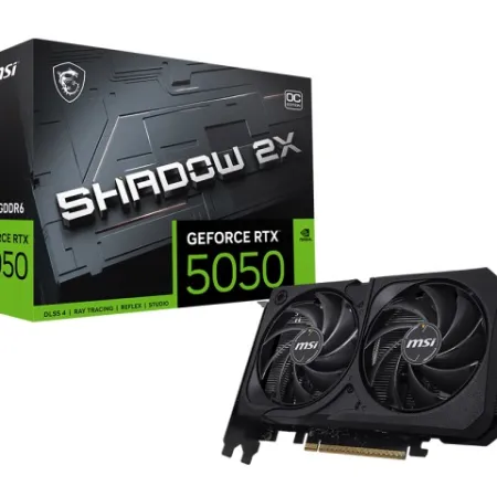 MSI GEFORCE RTX 5050 8GB SHADOW 2X OC 8GB GDDR6 128B DX12 EKRAN KARTI