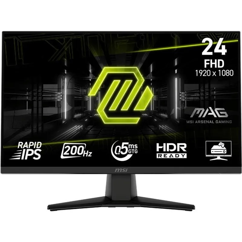 MSI MAG 242F 23.8¨ 200Hz 0.5ms Freesync Full HD Flat Rapid IPS Gaming Monitör