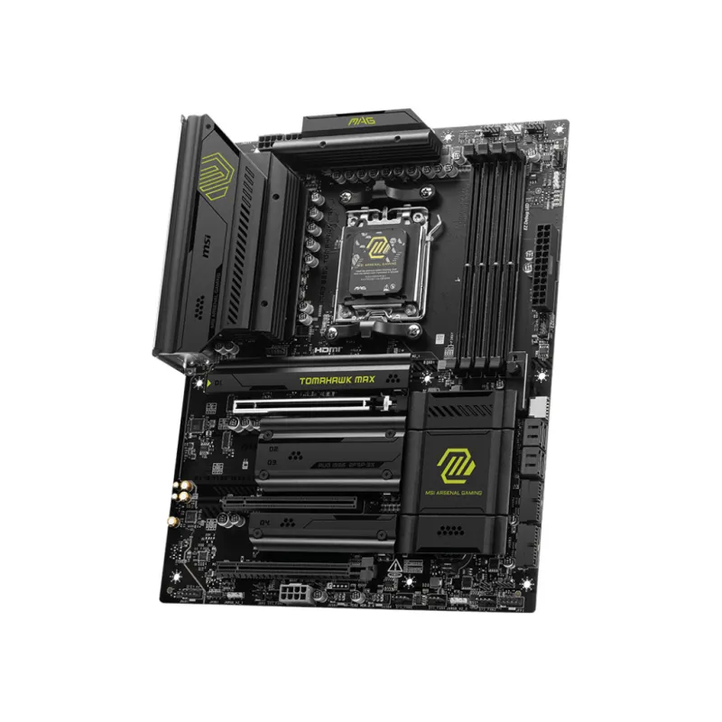 MSI MAG B850 TOMAHAWK MAX WIFI AM5 DDR5 8400MHZ(OC) HDMI 4x M.2 USB 10Gbs 5G LAN WI-FI 7 ATX