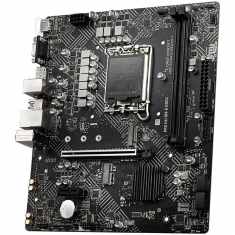 MSI PRO H610M DDR4 3200 MHZ mATX 1700 PIN