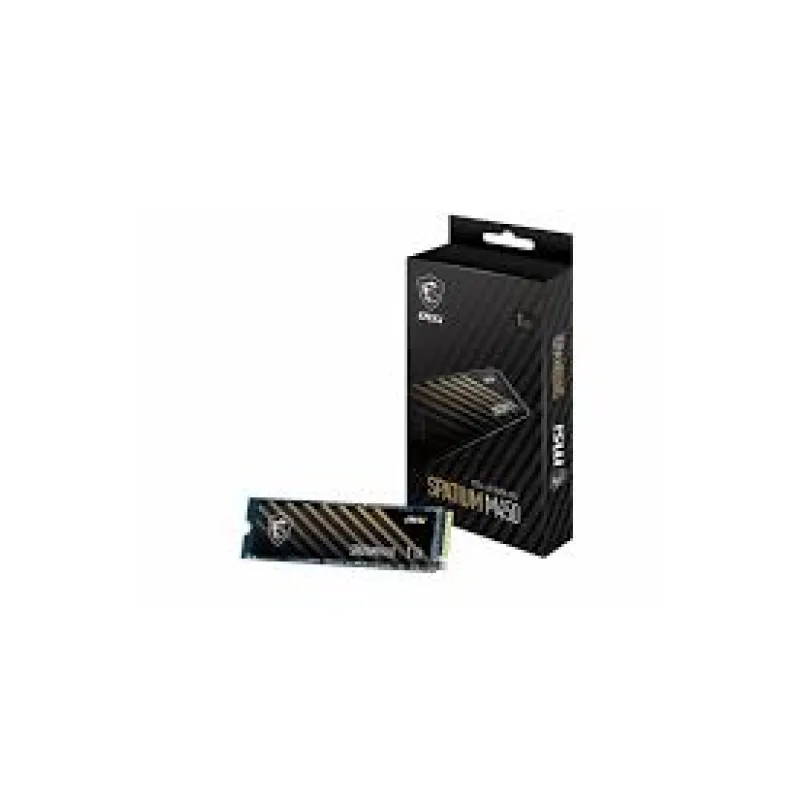 MSI Spatium M450 500GB 3600/2300MB/sn PCIe 4.0 NVMe M.2 SSD Disk