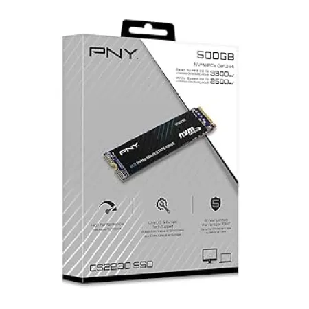 PNY CS2230 500 GB 3300/2500 NVMe PCle M.2 SSD (M280CS2230-500-RB