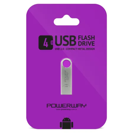 POWERWAY 4 GB FLASH DRIVE 2.0