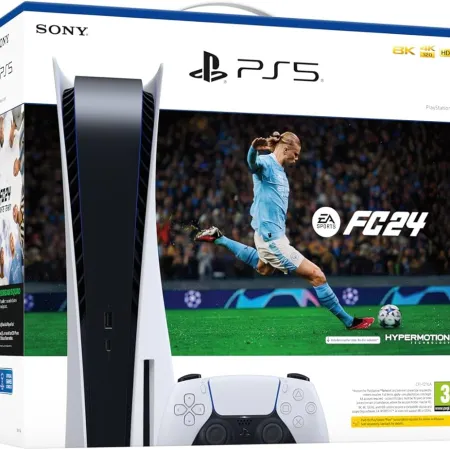 PS5 Disc Edition With FC24