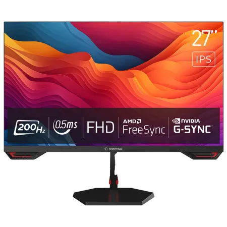 RAMPAGE 27" CRIMSON CR27R200 IPS FHD 200 HZ GAMING MONITOR