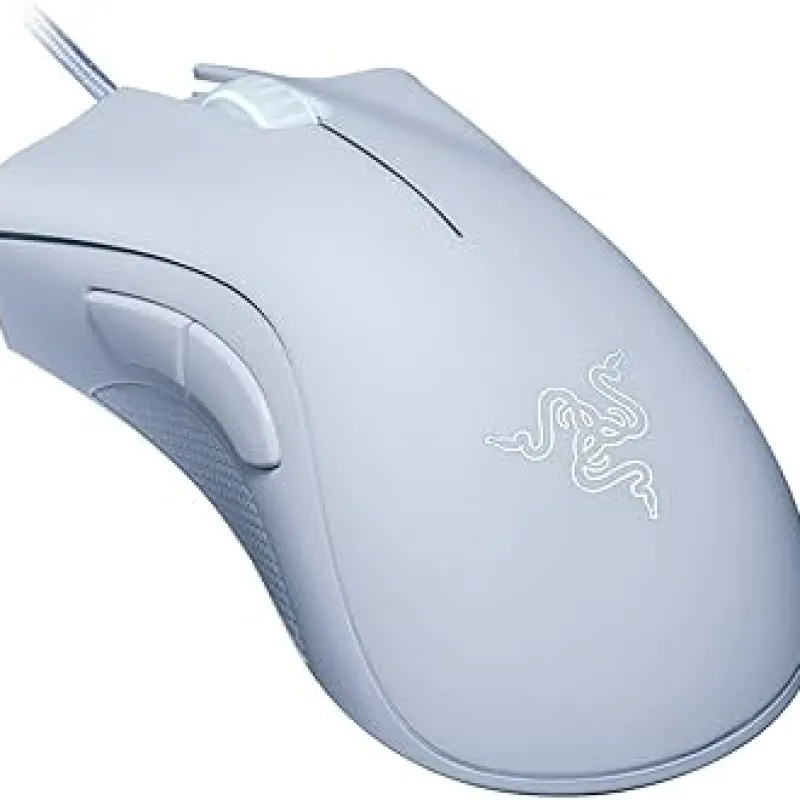 RAZER DeathAdder Essential Wired Gaming Mouse White