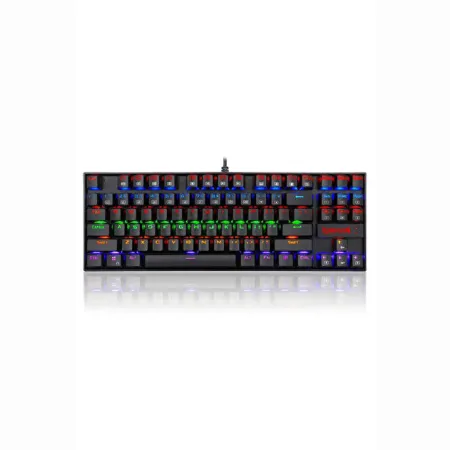 REDRAGON K552-KR Kumara Red Switch Rainbow TKL TR Q Mekanik Siyah Kablolu Gaming Klavye