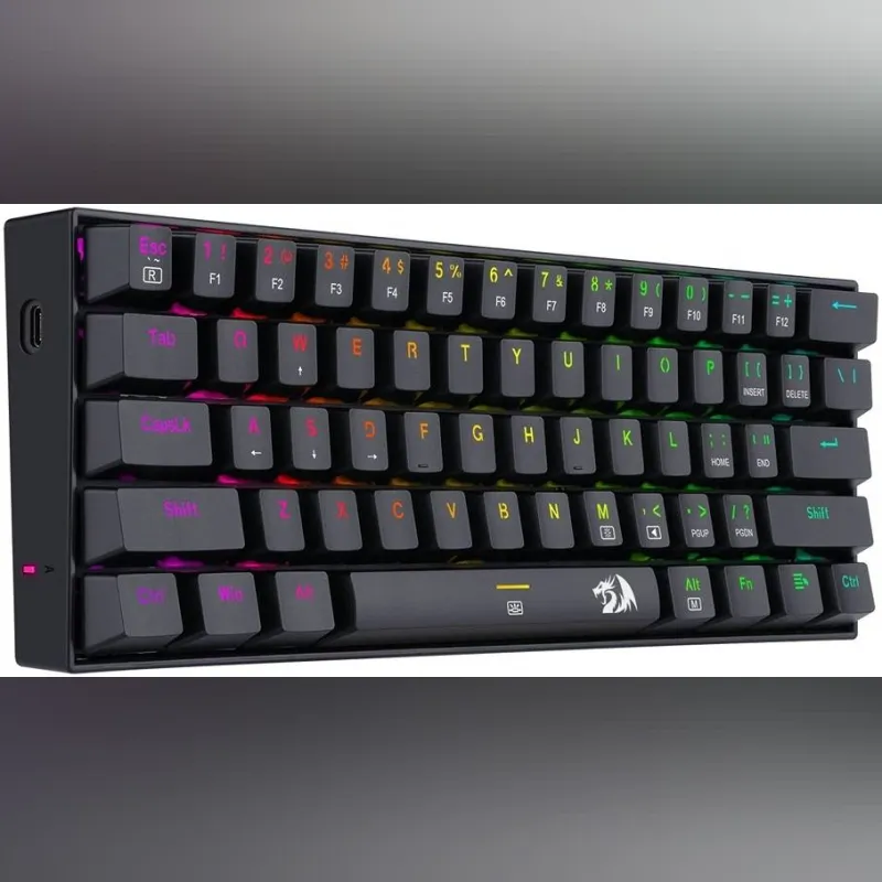 REDRAGON K630 BLUE SWITCH RGB MEKANİK GAMING OYUNCU KLAVYE