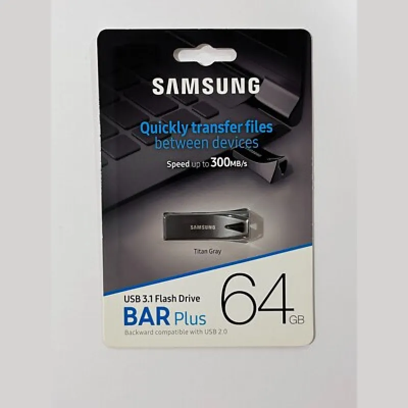 SAMSUNG BAR PLUS USB 3.1 300MB/s 64GB FLASH DISK