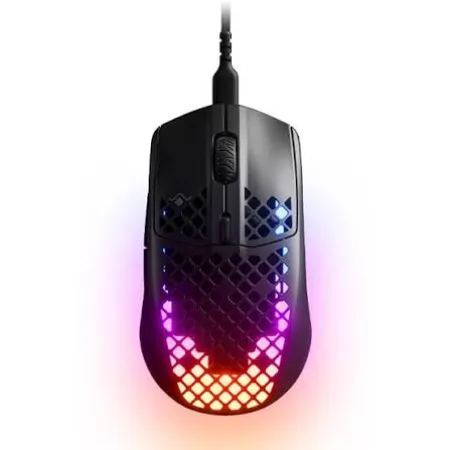 STEELSERIES Aerox 3 (2022) Edition SSM62611 Onyx 8500 CPI 6 Tuş RGB Optik Kablolu Gaming (Oyuncu) Mouse