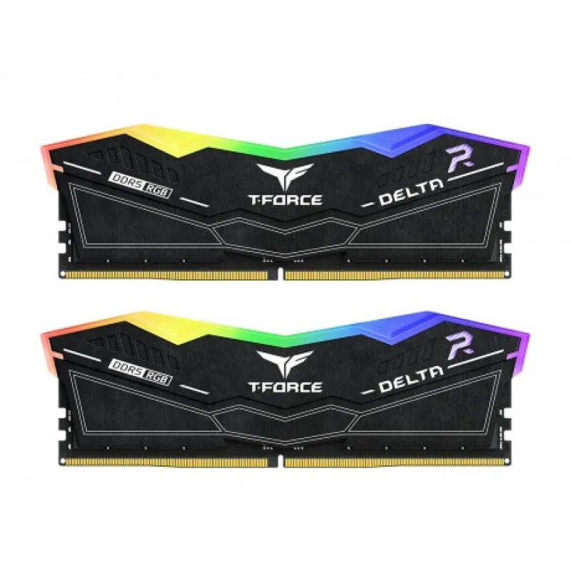 Team T-Force DELTA RGB 32GB(2x16GB) 7800Mhz DDR5 CL38 Siyah Gaming Ram