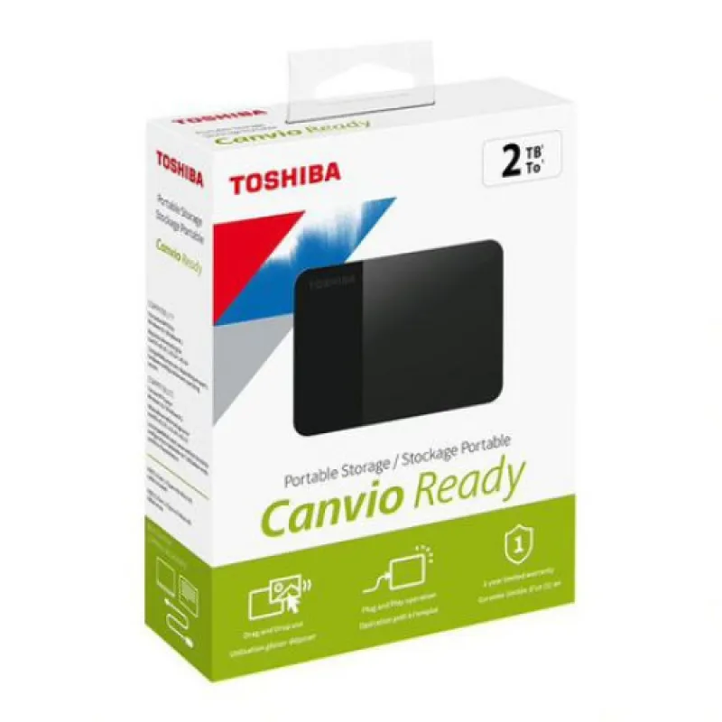 TOSHIBA 2 TB CANVIO 2.5" USB 3.2 EXTERNAL HARDDISK