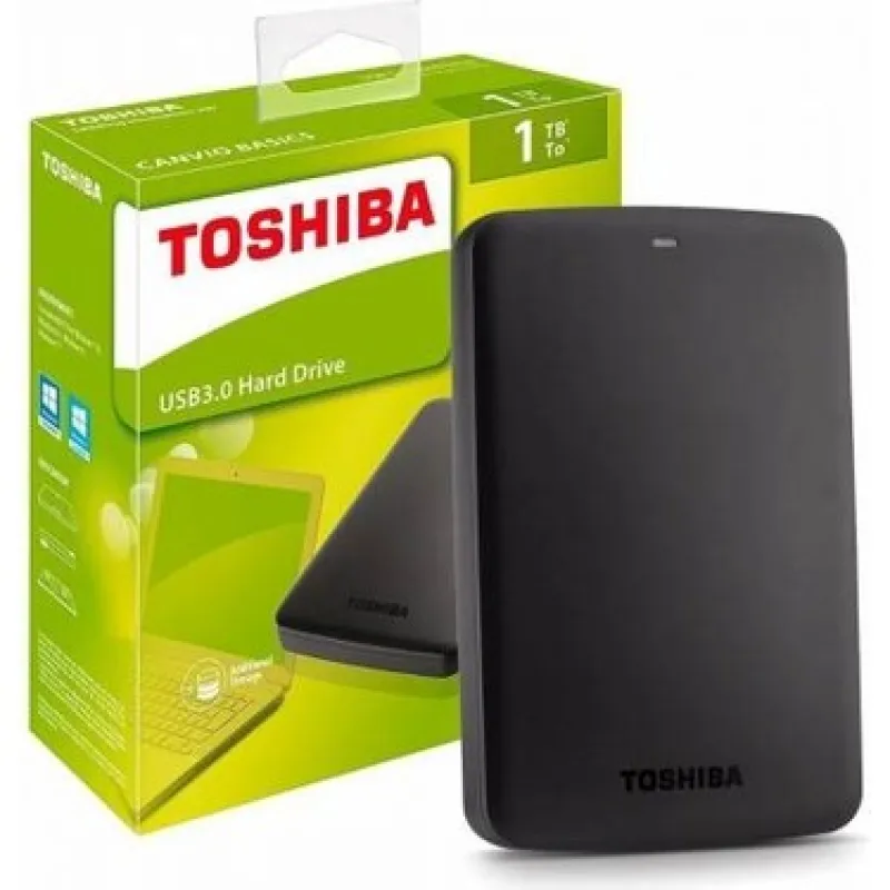 TOSHIBA CANVIO 1 TB EXTERNAL HARDDISK