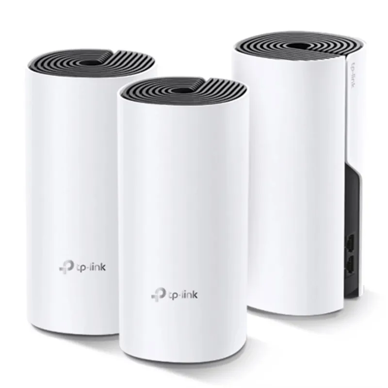 TP-LINK DECO E4 3P AC1200 Mesh Router (Üçlü) Paket