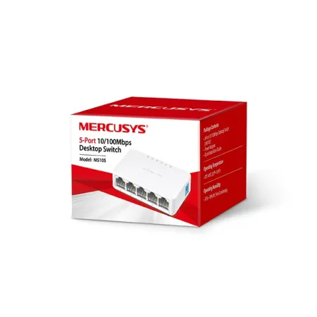 TP-LINK MERCUSYS MS105 5 PORT 10/100MNPS SWITCH