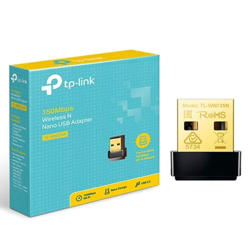 TP-LINK TL-WN725N NANO USB WIRELESS ADAPTOR