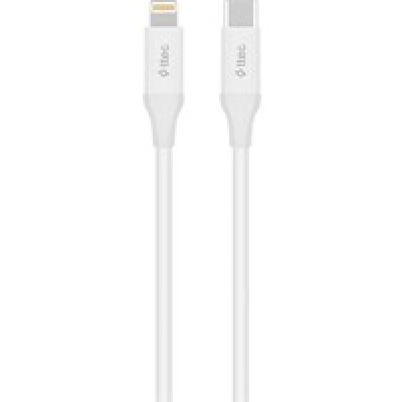 TTEC LIGHTNING TO TYPE-C CABLE WHITE