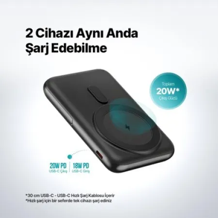 TTEC RE CHARGER LCD 10.000 MAH 20W POWERBANK