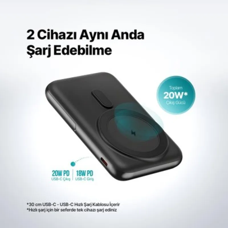 TTEC RE CHARGER LCD 10.000 MAH 20W POWERBANK