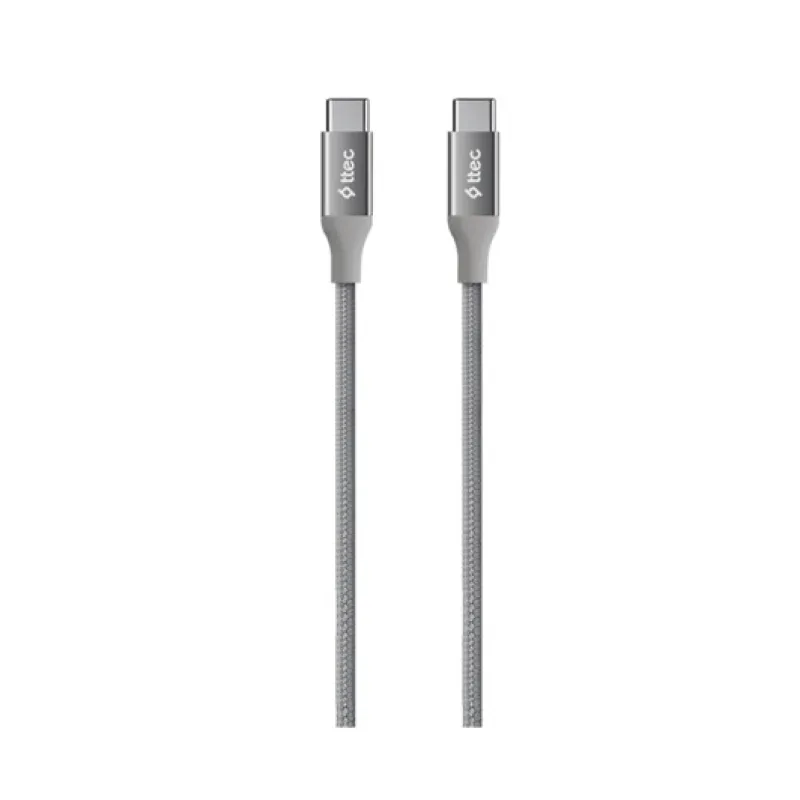 TTEC TYPE-C TO TYPE-C 100W ALUMI CABLE