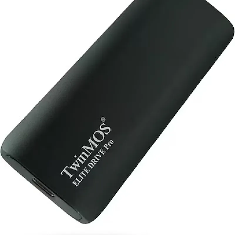 TWINMOS Elite Drive Pro PSSD2TBEDP 2TB 1100/1050 MB/s USB 3.2/Type-C Siyah Taşınabilir External SSD