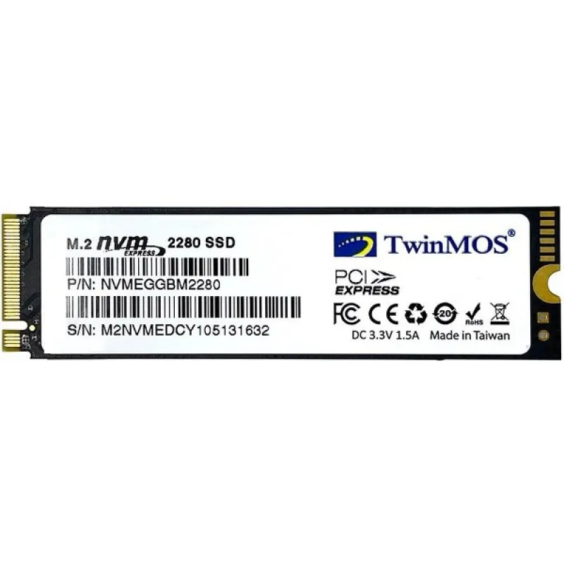 TWINMOS NVME M2 SSD 256 GB