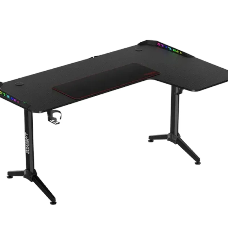 TWISTED MINDS RGB WARRIOR L ŞEKİLLİ OYUNCU MASASI