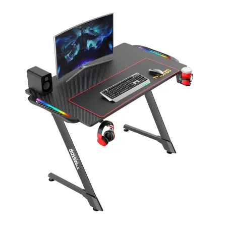 TWISTED MINDS Z Design RGB Karbon Fiber RGB Gaming (Oyuncu) Masası