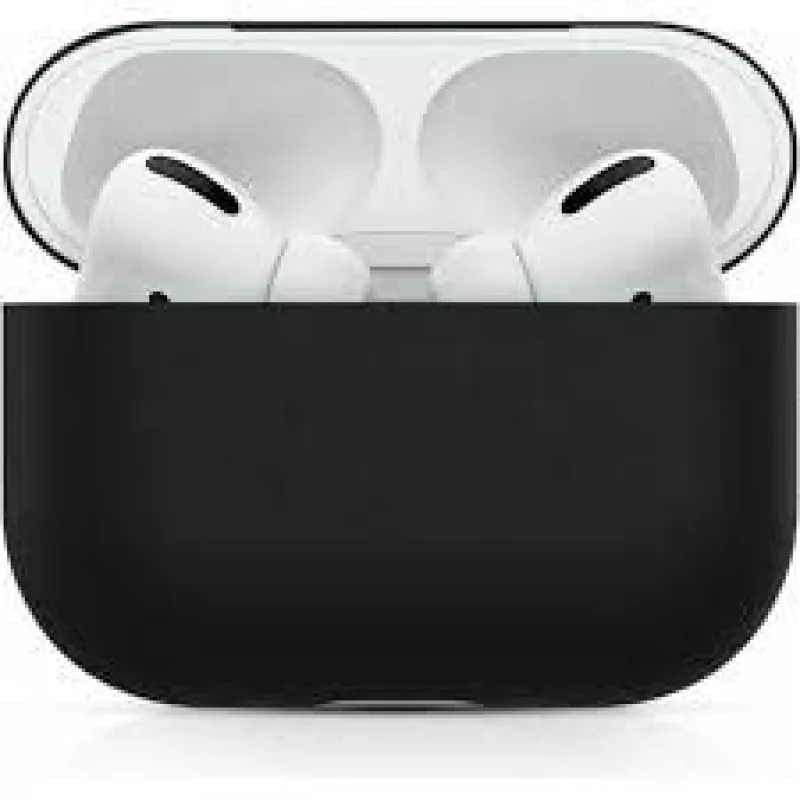 WIWU AIRPODS PRO YUMUSAK SILIKON SIYAH KILIF